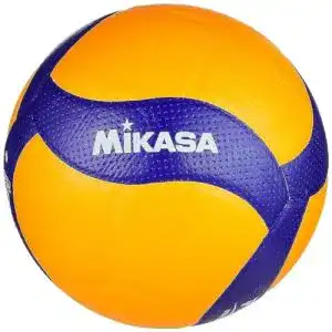 Volleyball mikasa v200w womensboygirlmens s yellow one size eu