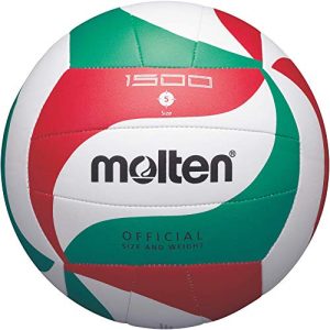 Volleyball Molten V5m1500 Ball, Weiß/Grün/Rot - volleyball molten v5m1500 ball weiss gruen rot
