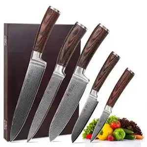 Wakoli damastmesser set wakoli edib 5er damastmesser set 1