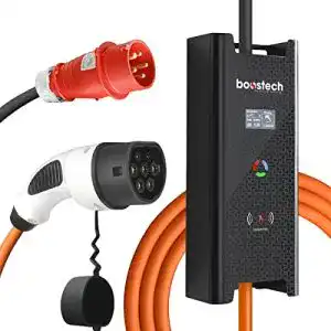 Tragbare Wallbox 11kW für Elektroautos mit CEE 16A Stecker