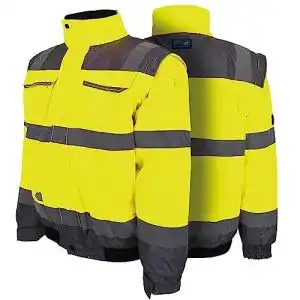 Warnjacke pro fit warnschutz pilotenjacke atmungsaktive