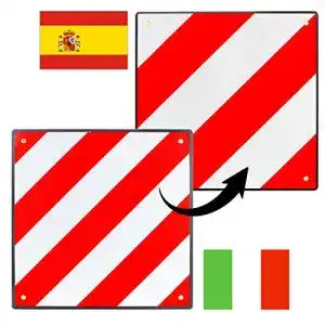 Warntafel italien einfeben warntafel fuer italien und spanien 2in1