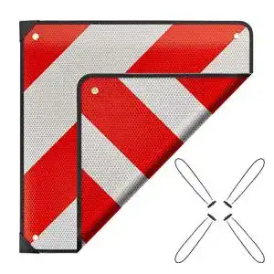 Warntafel italien issyzone 2 in 1 und spanien aluminium 4 stueck