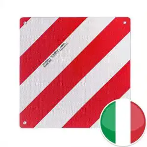 Warntafel italien magma warntafel fuer hinten italien
