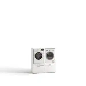 Waschmaschinen unterschrank waschturm 2x waschmaschinenschrank