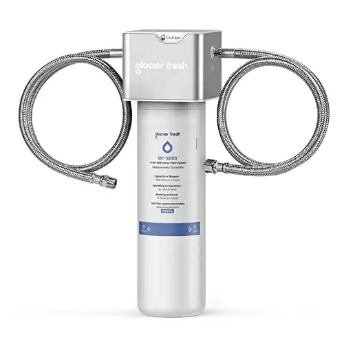 Wasserfiltersystem Glacier Fresh Untertisch für sauberes Trinkwasser