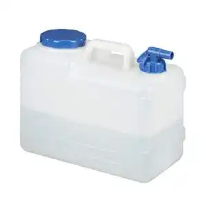 Wasserkanister mit hahn relaxdays 15 l wasserkanister