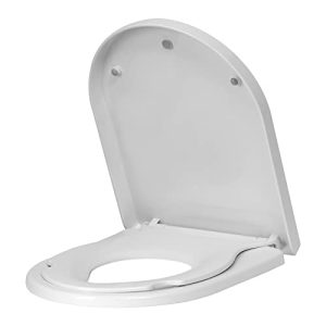 WC-Sitz mit Absenkautomatik WOLTU Toilettendeckel m. Kindersitz