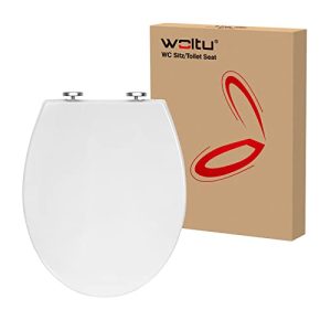 WC-Sitz mit Absenkautomatik WOLTU Toilettendeckel, WC Sitz