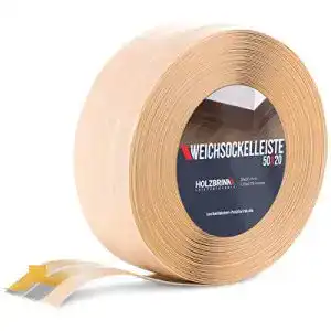 Weichsockelleiste holzbrink selbstklebend kiefer knickleiste