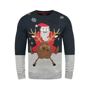 Weihnachtspullover herren b blend blend rudolph herren