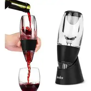 Weinbeluefter hotder weindekanter standfuss wein dekantierer