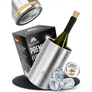 Weinkuehler elfenstein edelstahl 4h kuehlung kratzfester boden