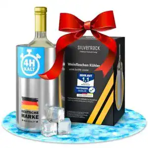 Weinkuehler silverrack flaschenkuehler fuer wein champagner sekt