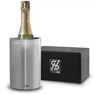 Weinkuehler swisshome flaschenkuehler fuer wein champagner