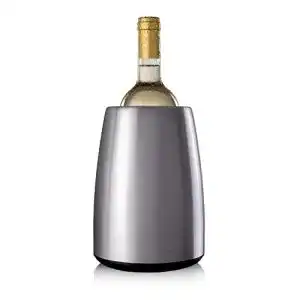 Weinkuehler vacu vin 3649360 aktiv elegant edelstahl o 145 cm