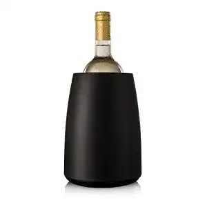Weinkuehler vacu vin aktiv elegant schwarz kunststoff 1 pack
