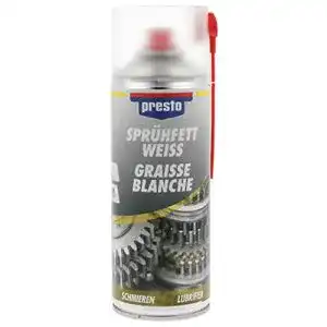 Weisses spruehfett presto 306352 spruehfett weiss 400 ml