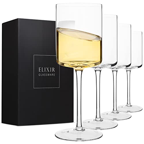 Weißweingläser Elixir Glassware Kristall Weingläser Set, 4er Set