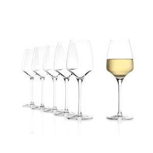 White wine glasses