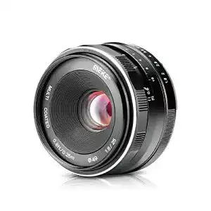 Weitwinkelobjektiv meike mk 25 mm f1 8 fuer olypums panasonic micro
