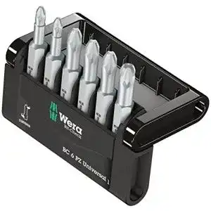 Wera bits wera bit sortiment bit check 6 pz universal 1 6 teilig