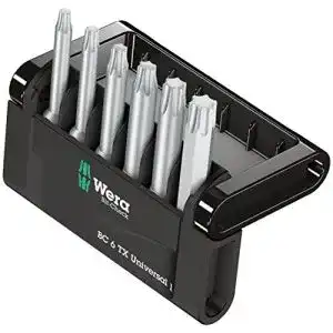 Wera bits wera bit sortiment bit check 6 tx universal 1 6 teilig