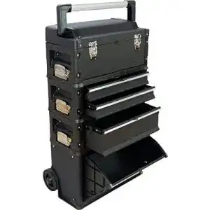 Werkzeugtrolley ass metall werkstattwagen xxl c1 b black