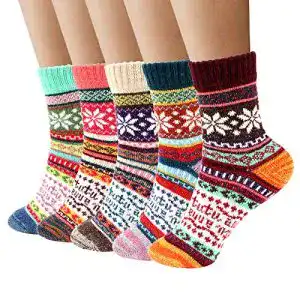 Wintersocke airabc thermosocken damen wollsocken warme