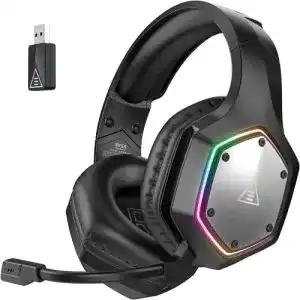 Wireless headset eksa wireless gaming headset fuer ps4 ps5 pc