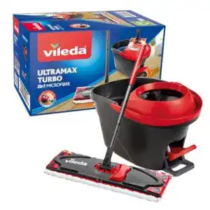 Wischsystem vileda ultramax turbo 2in1 bodenwischer komplett set