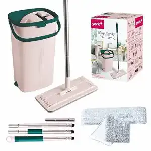 Wischsystem york bodenwischer mop set handy flach schwenkbar