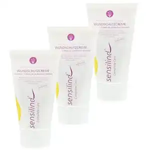Wundschutzcreme sensilind 3 x 150 ml bodycare parfuemfrei