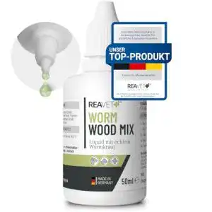 Wurmkur hund reavet wurm kraut liquid tropfen fluessig 50ml