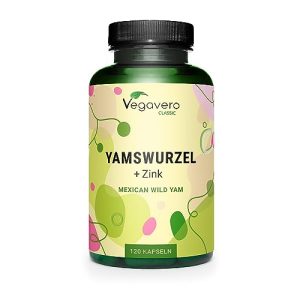 Yamswurzel-Kapseln Vegavero Yamswurzel Kapseln | 1.000 mg