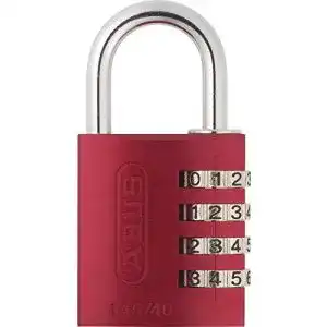 Zahlenschloss abus 145 40 rot kofferschloss spindschloss