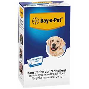 Zahnpflege Hund BAY.O.PET Zahnpflege Kaustreifen, große Hunde