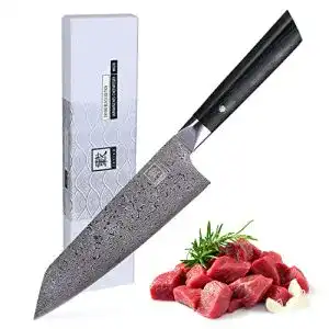 Zayiko damastmesser zayiko black edition chefmesser
