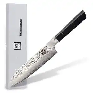 Zayiko damastmesser zayiko kuro damastmesser santoku messer