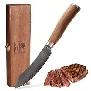Zayiko damastmesser zayiko kurumi exklusives steakmesser