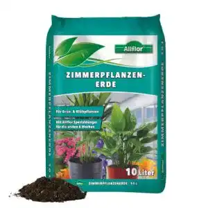 Zimmerpflanzenerde allflor zimmerpflanzen erde 10 ltr btl