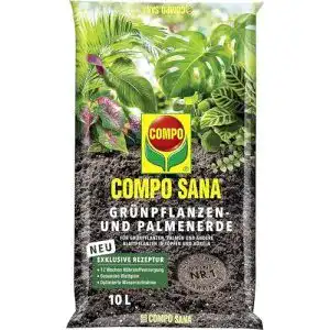 Zimmerpflanzenerde compo sana blumenerde fuer gruenpflanzen