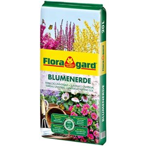 Zimmerpflanzenerde Floragard Blumenerde 1×20 L – Universalerde