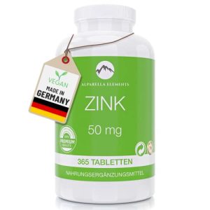 Zink ALPARELLA ELEMENTS Tabletten Hochdosiert 50mg gluconat - zink alparella elements tabletten hochdosiert 50mg gluconat