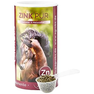 Zink für Pferde Agrobs Zink pur, 1er Pack (1 x 800 g) - zink fuer pferde agrobs zink pur 1er pack 1 x 800 g