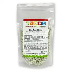 Zink fuer pferde discountfutter shop zink tabs 60 000