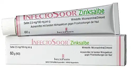 Zinksalbe Infectosoor 60g zur Behandlung von Hautirritationen