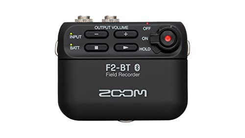 Zoom-Recorder Zoom F2-BT/B, 32-Bit-Recorder mit Bluetooth