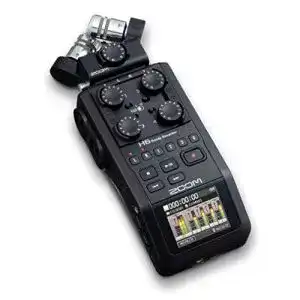 Zoom recorder zoom h6 blk tragbarer 6 spur recorder