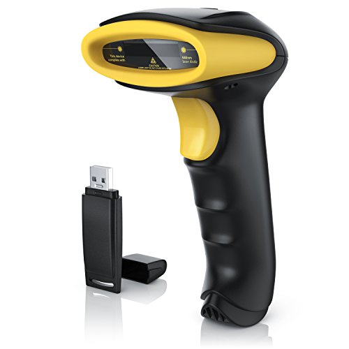 2D-Barcode-Scanner CSL-Computer, 2.4GHz Laser Barcode Scanner